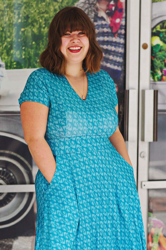 Cecelia Dress - Teal Appeal