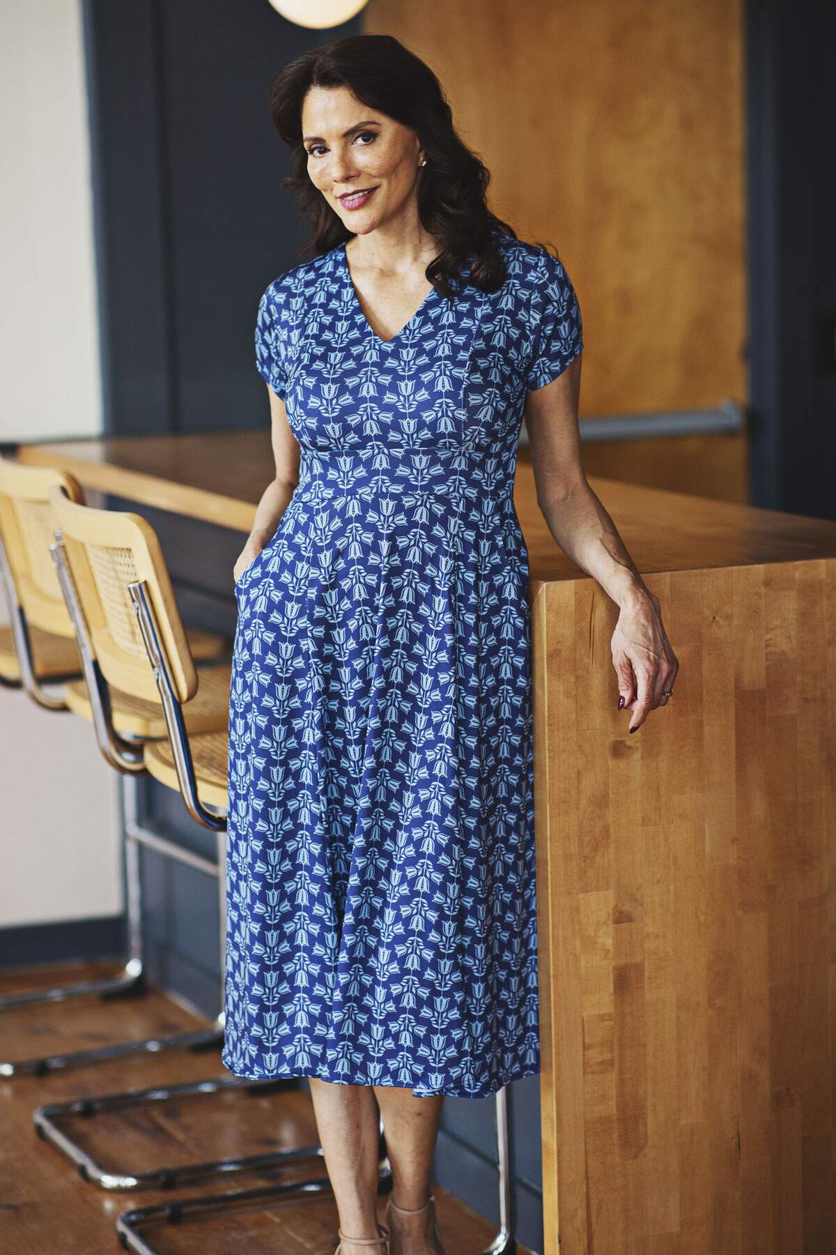 Cecelia Dress - Folk Tulip – karina dresses