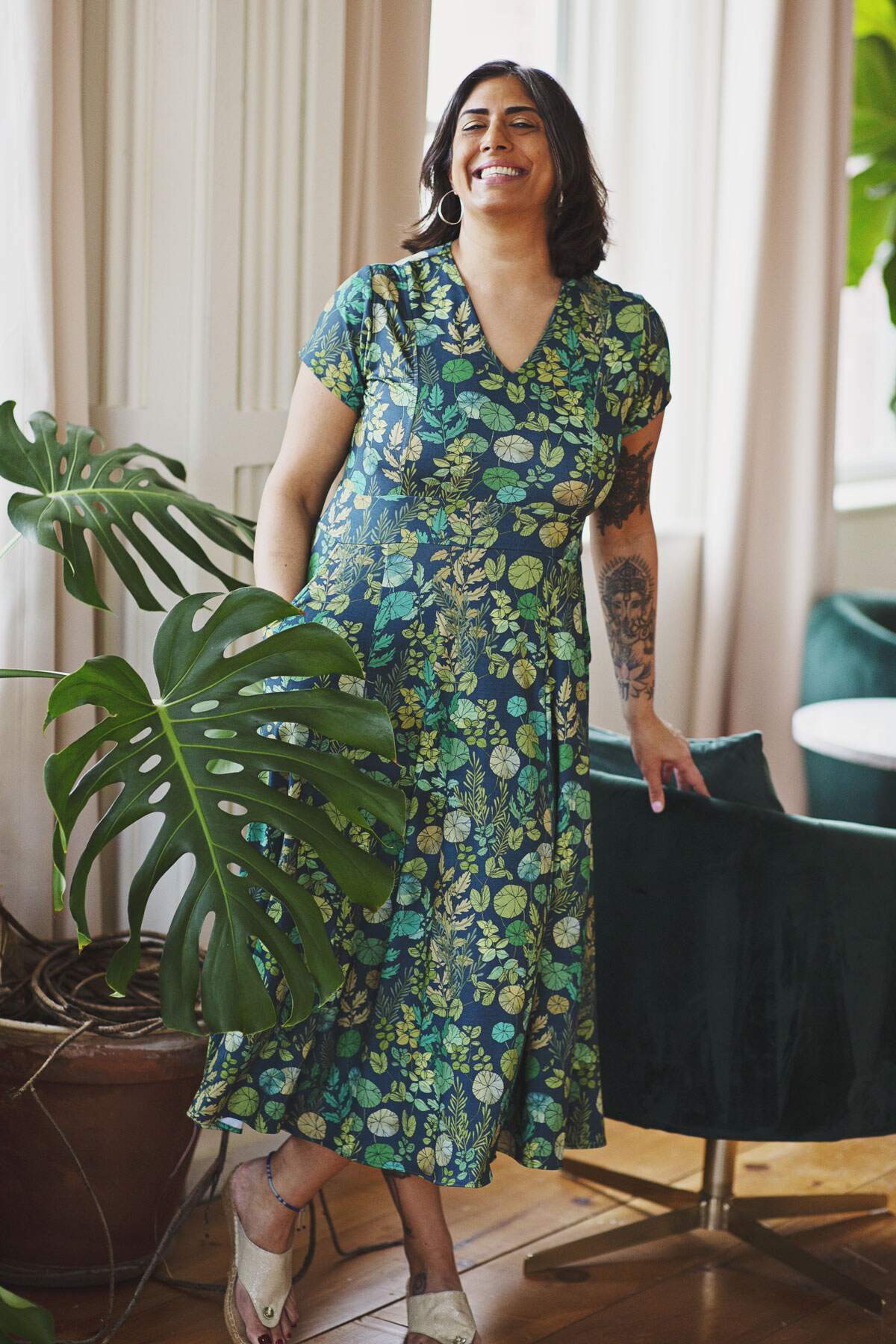 Cecelia Dress - Growing A Garden – karina dresses