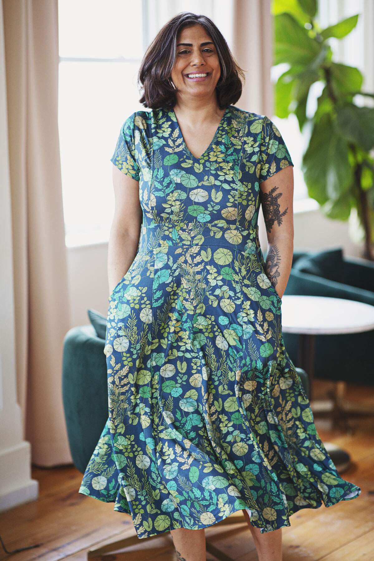 Cecelia Dress - Growing A Garden – karina dresses