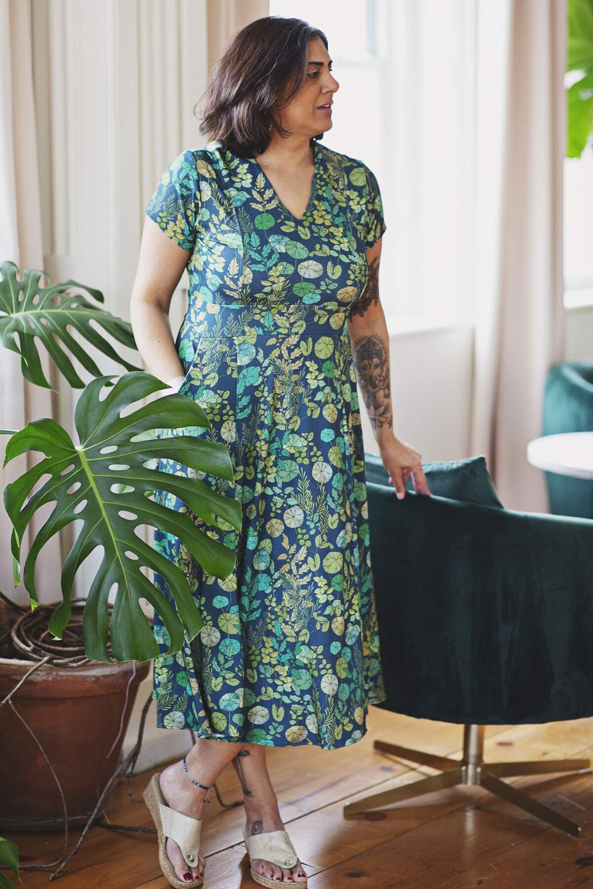 Cecelia Dress - Growing A Garden – karina dresses