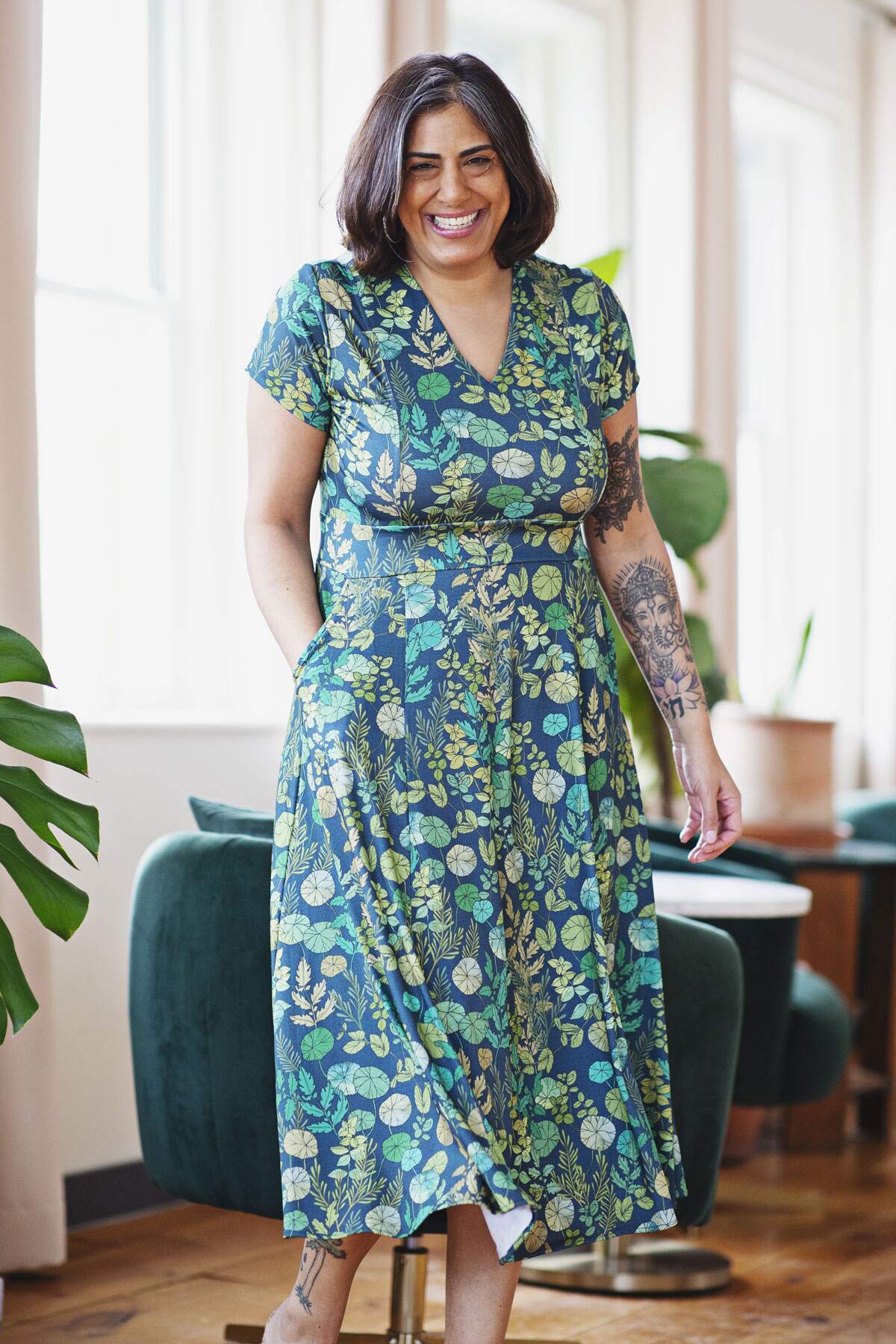 Cecelia Dress - Growing A Garden – karina dresses