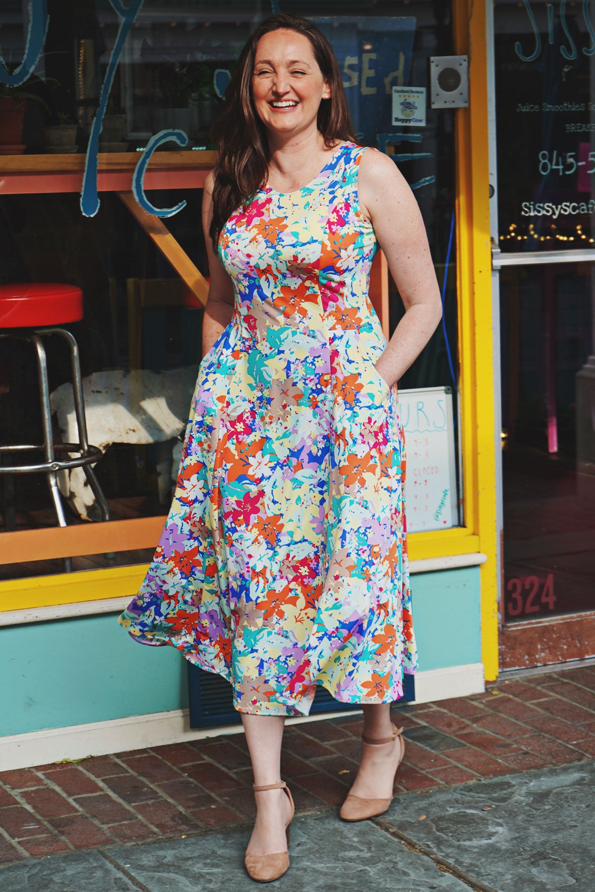 Cleo Dress - Bee's Knees FINAL SALE