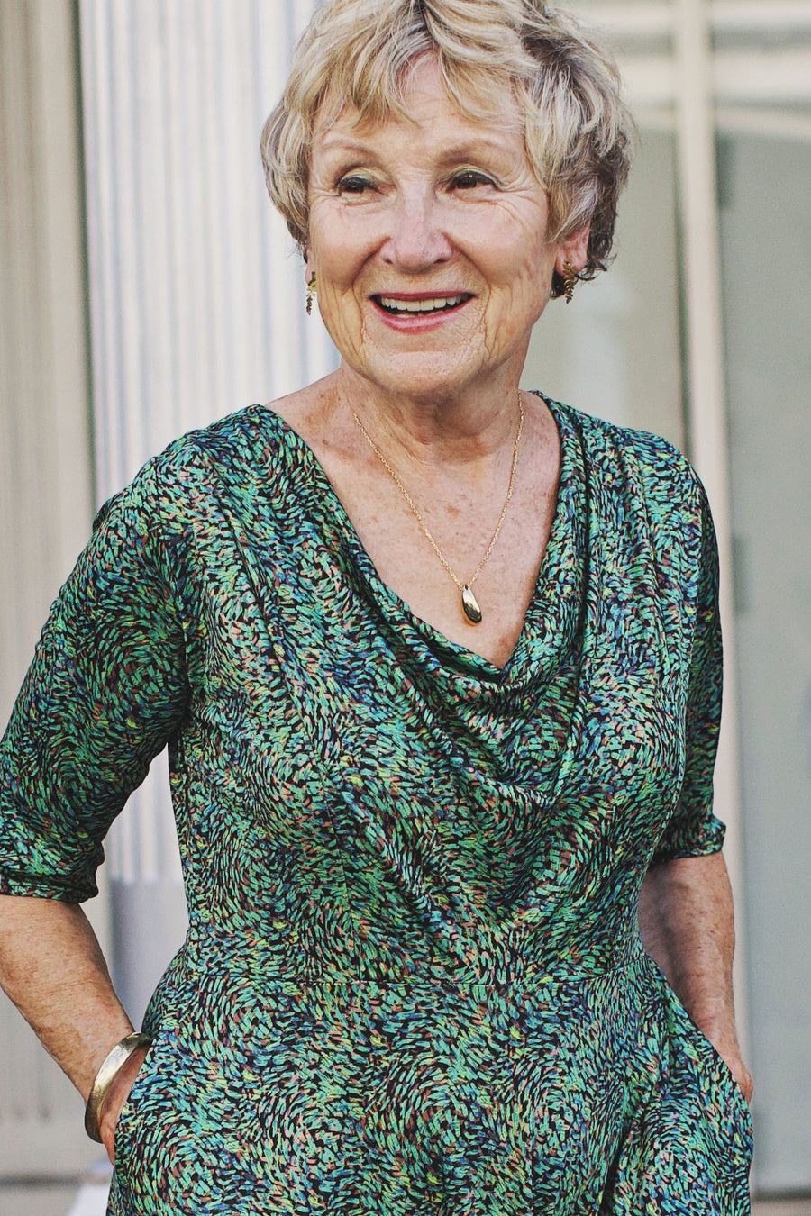 Connie Dress - Village Green
