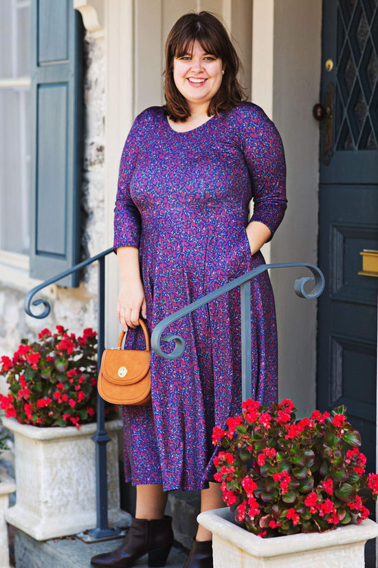 Emily Dress - Merlot