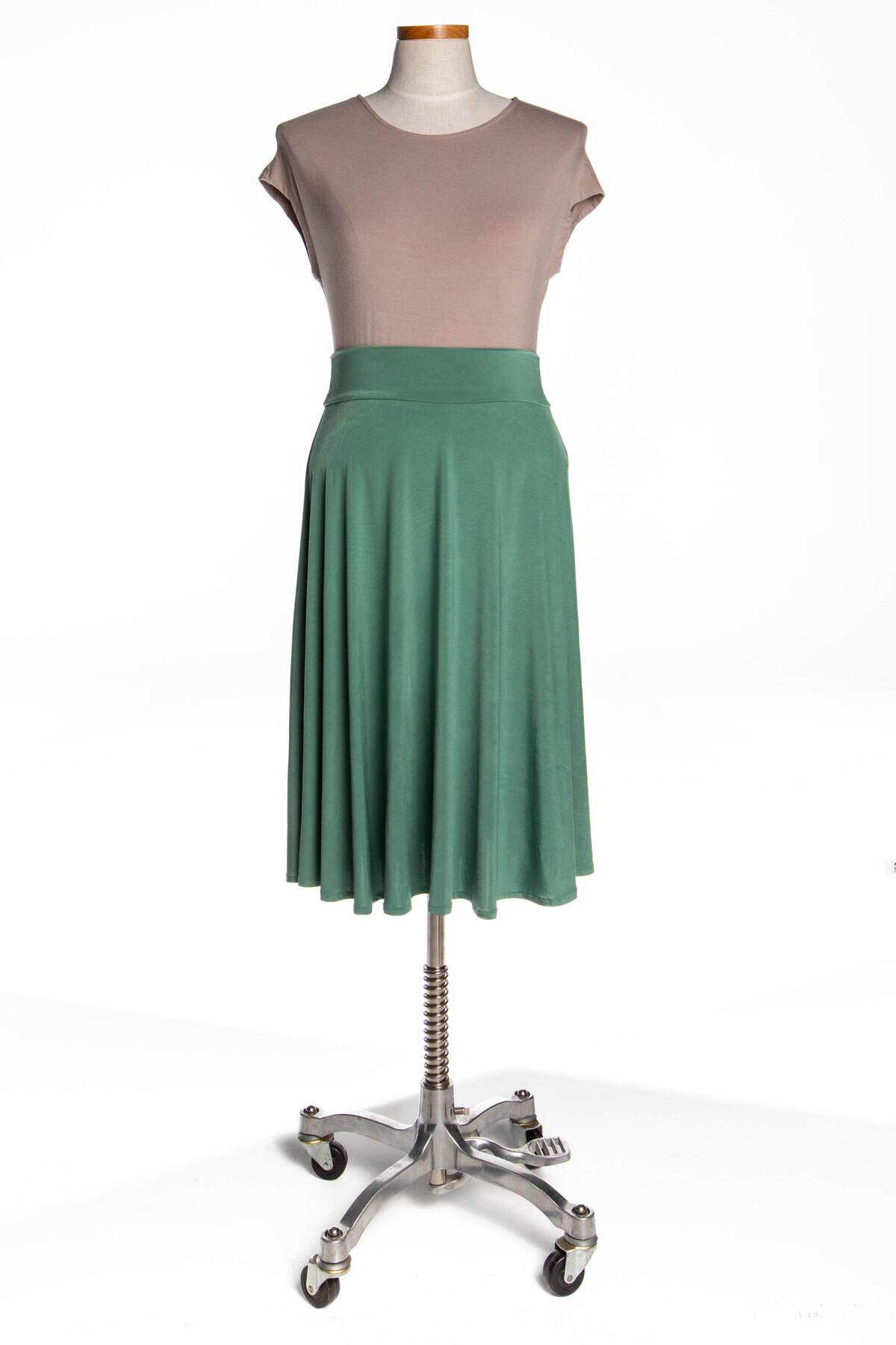 Sophia Skirt - Moss Green