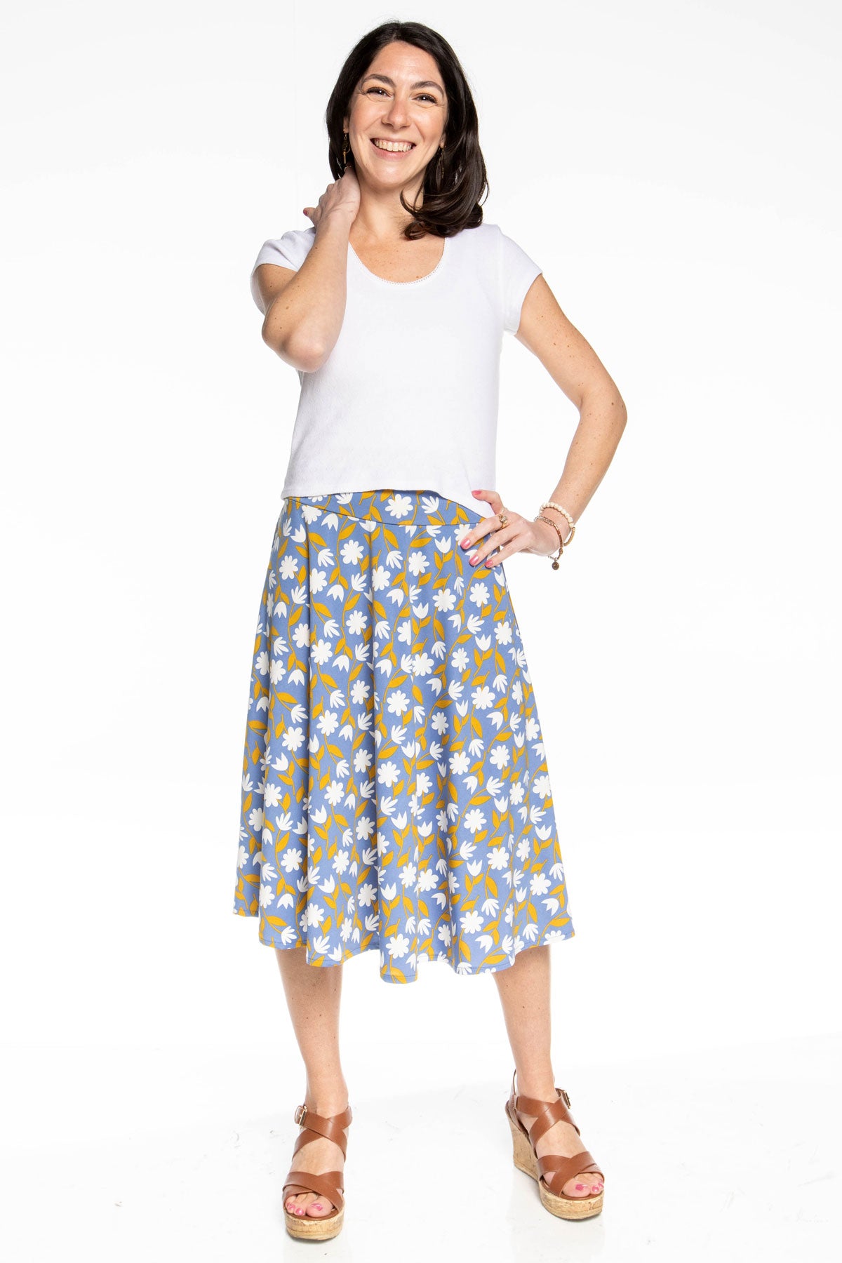 Sophia Skirt -Spring Wish