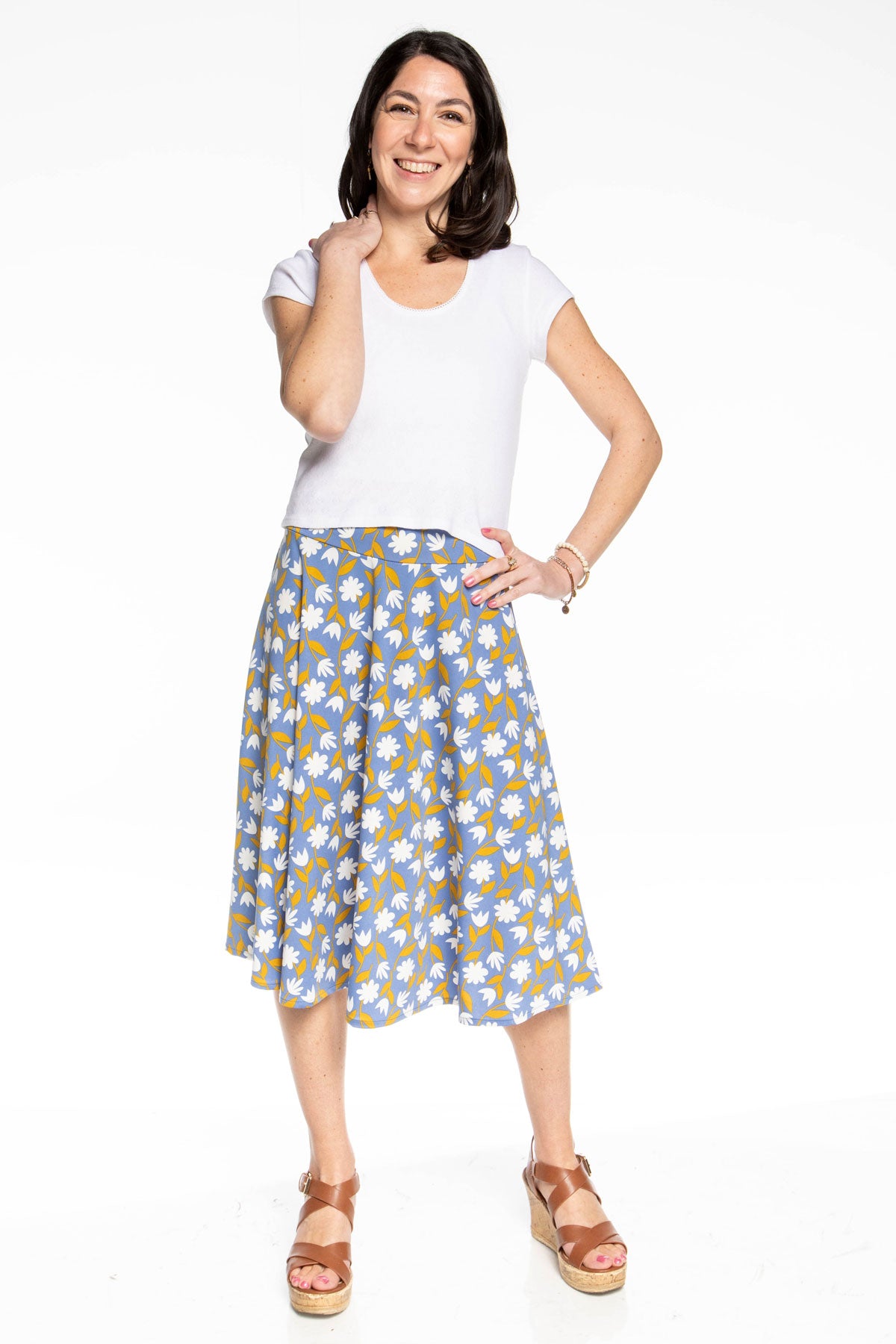 Sophia Skirt -Spring Wish