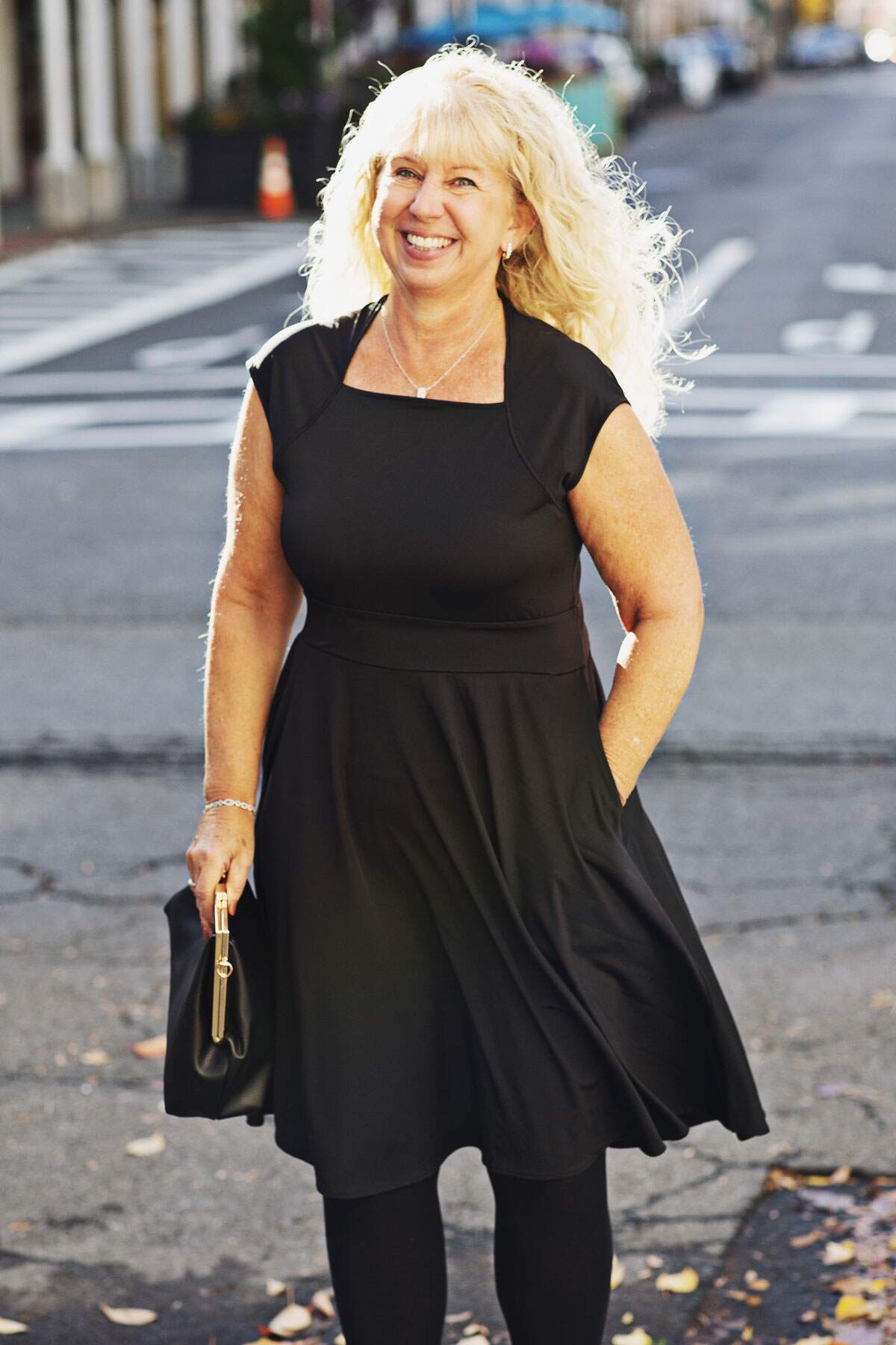 Jackie Dress - Solid Black