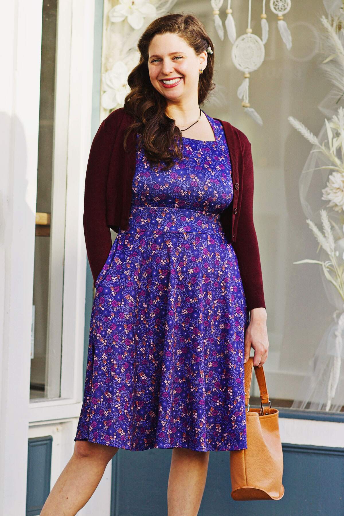 Jackie Dress - Periwinkle Twinkle
