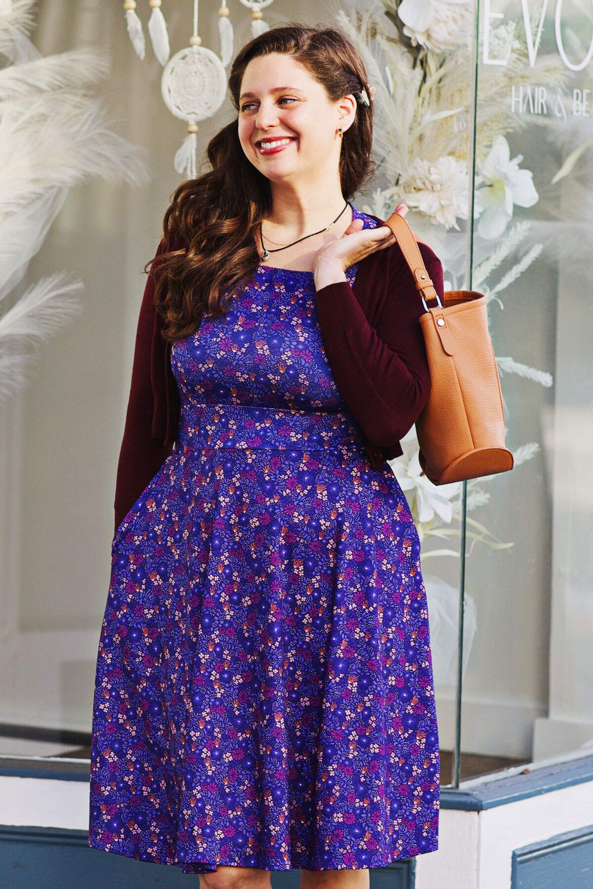 Jackie Dress - Periwinkle Twinkle