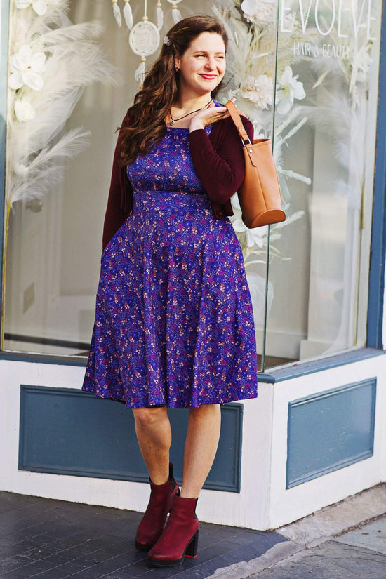 Jackie Dress - Periwinkle Twinkle