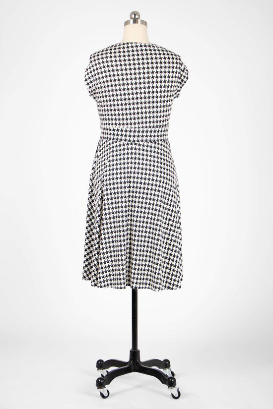 Jackie Dress - Houndstooth