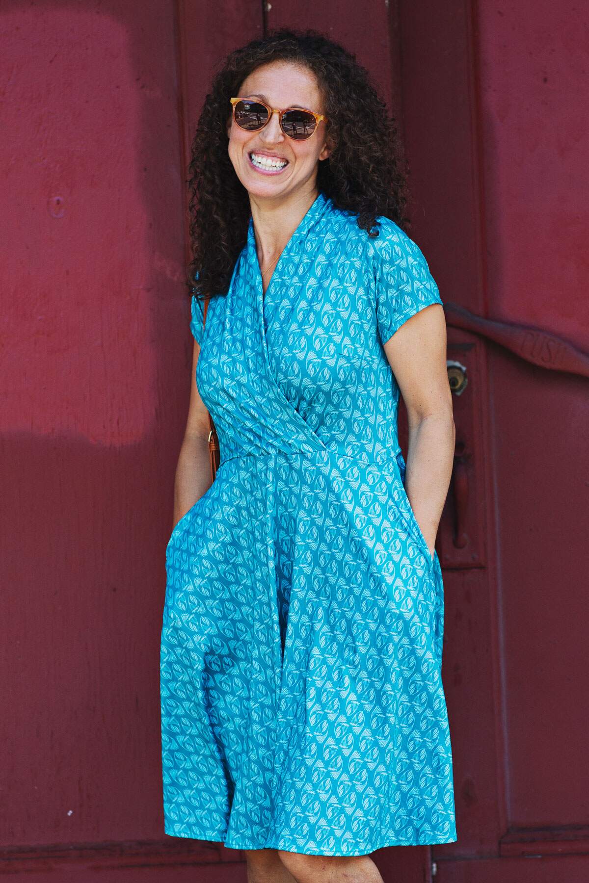 Load image into Gallery viewer, Joan Dress - Teal Appeal
