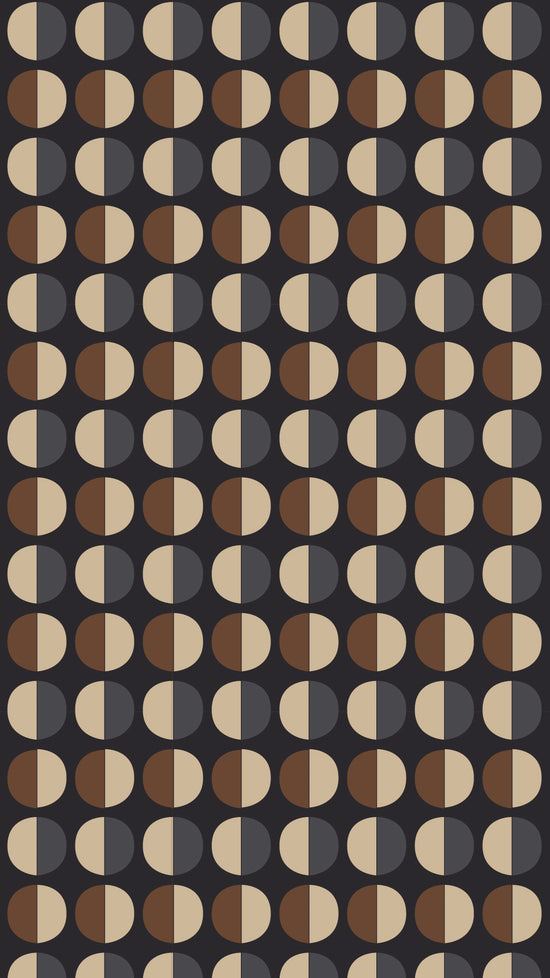 Margaret Dress - Chestnut Half Moons