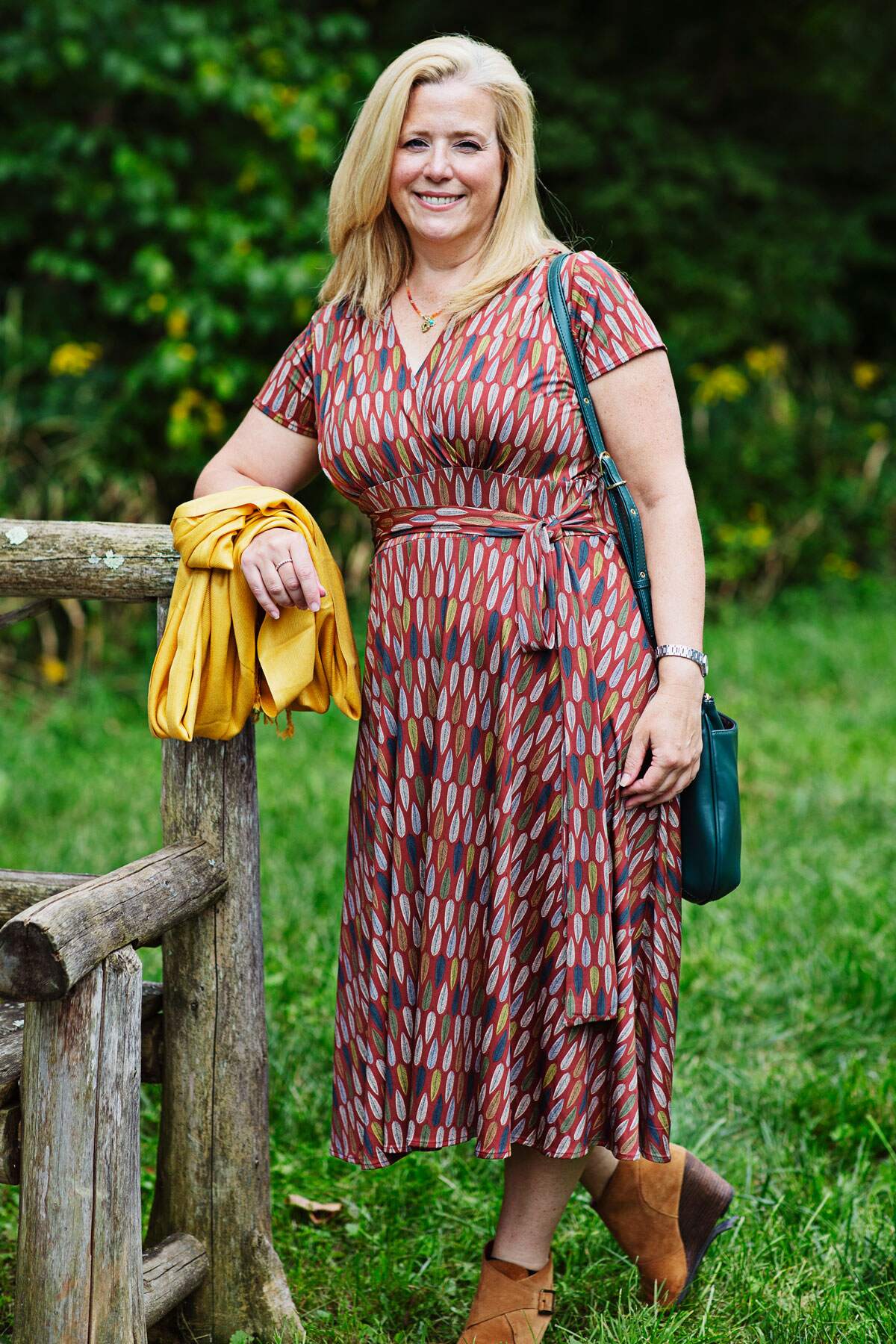 Margaret Dress - Feathers