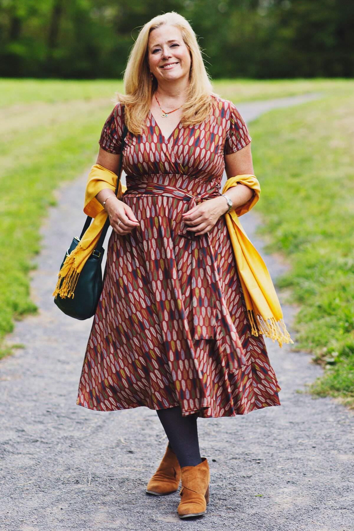 Margaret Dress - Feathers