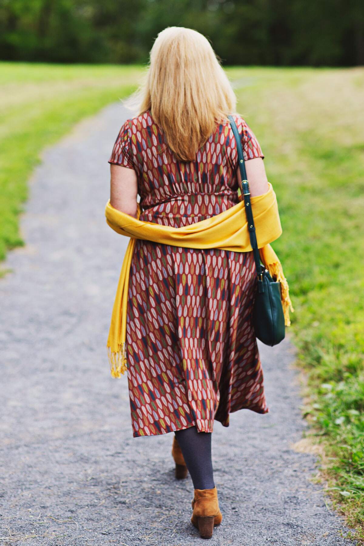 Margaret Dress - Feathers
