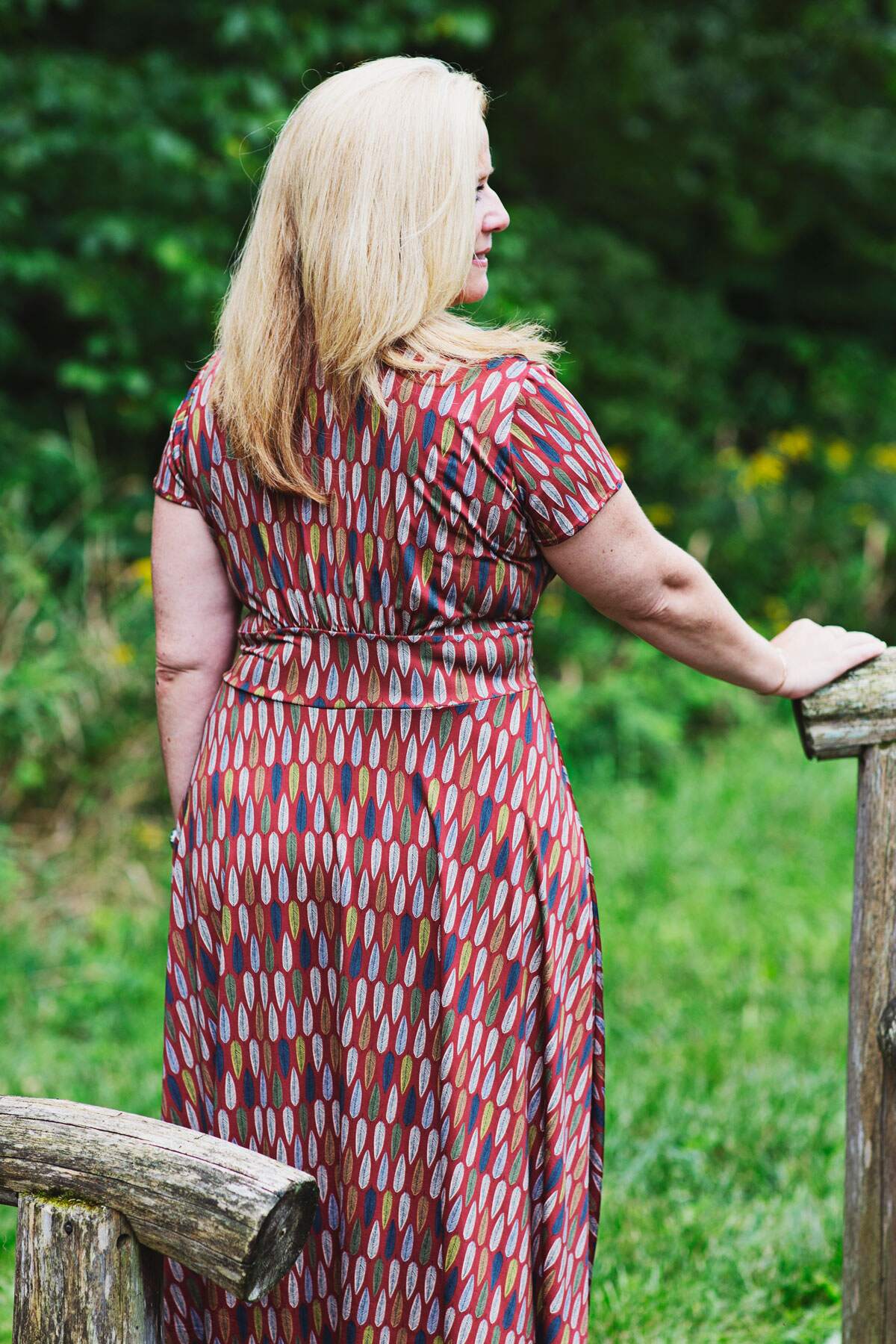 Margaret Dress - Feathers