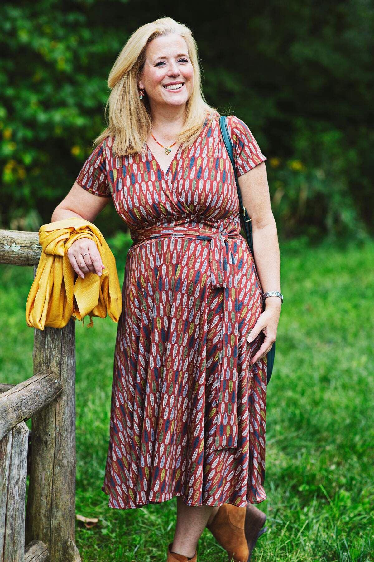 Margaret Dress - Feathers