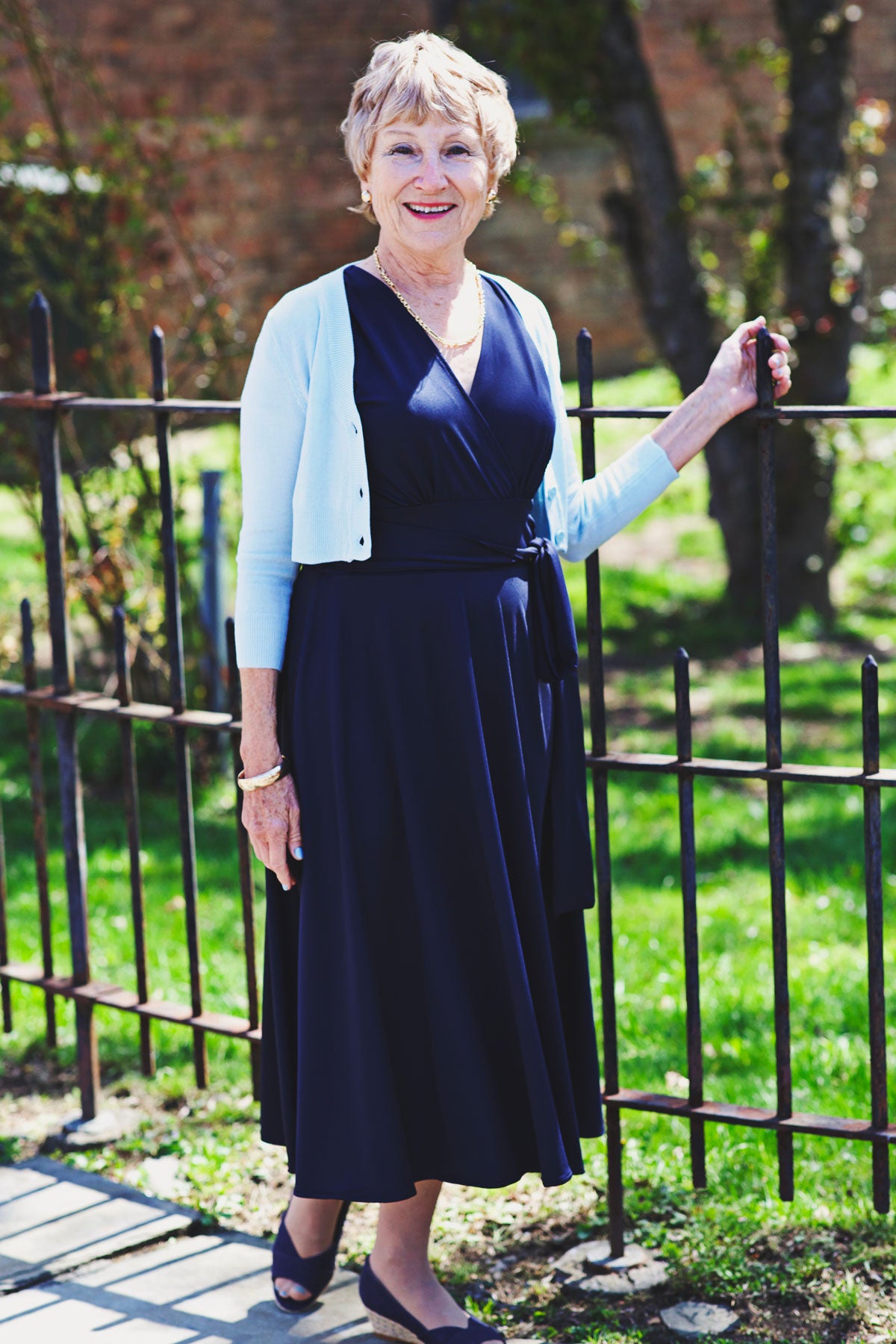 Margaret Dress - Midnight Blue