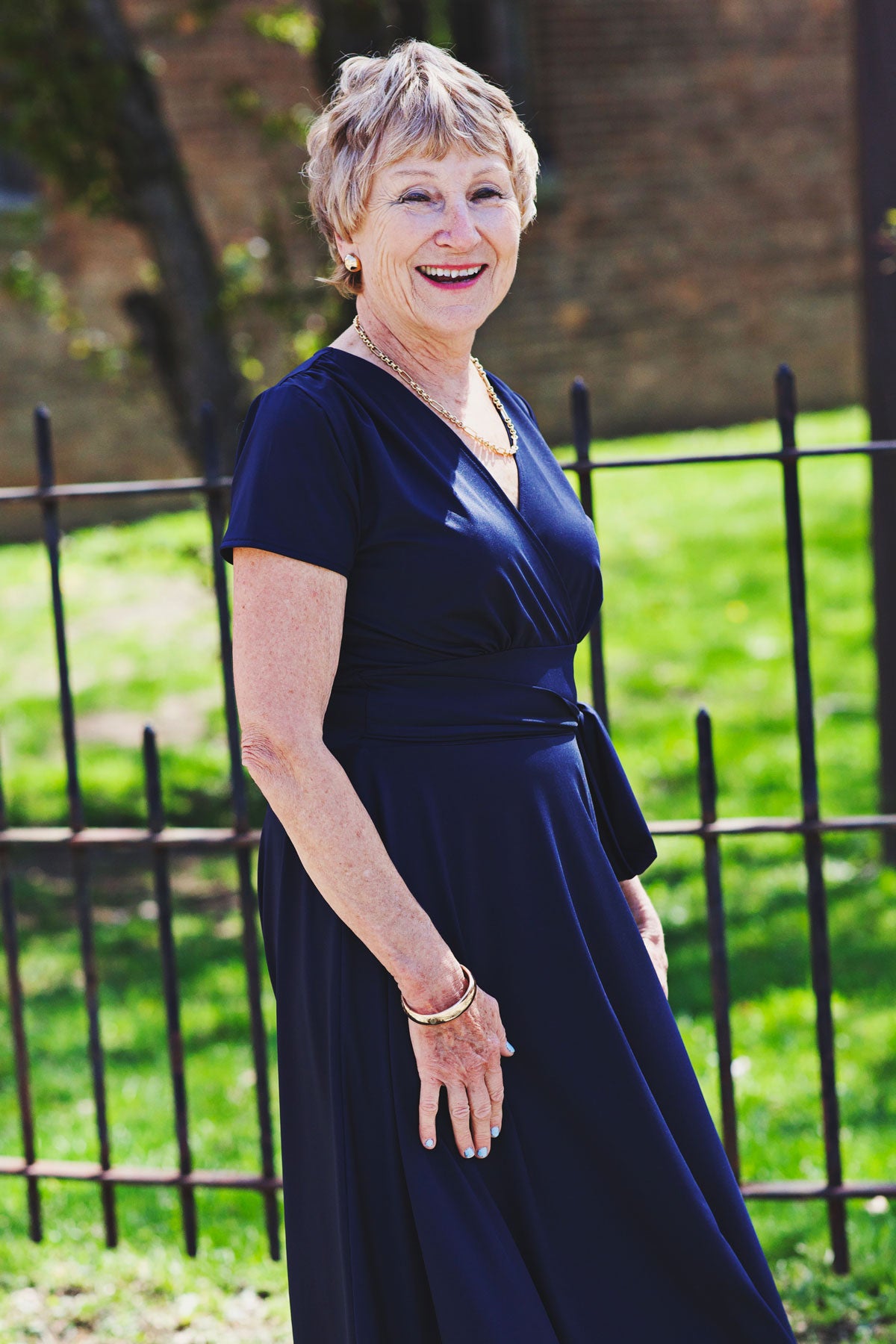 Margaret Dress - Midnight Blue