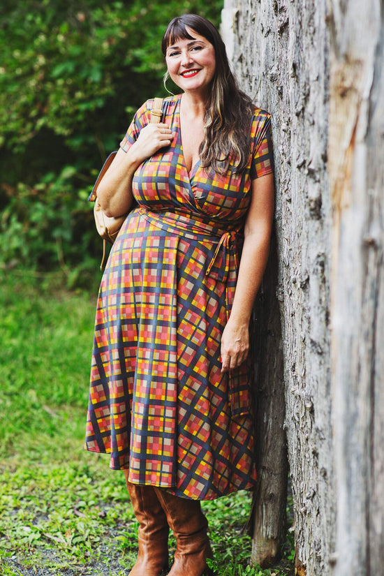 Margaret Dress - Pendant Plaid