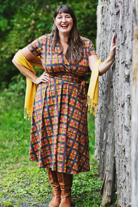 Margaret Dress - Pendant Plaid