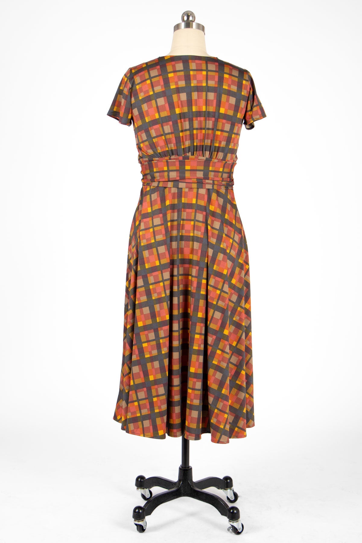 Margaret Dress - Pendant Plaid