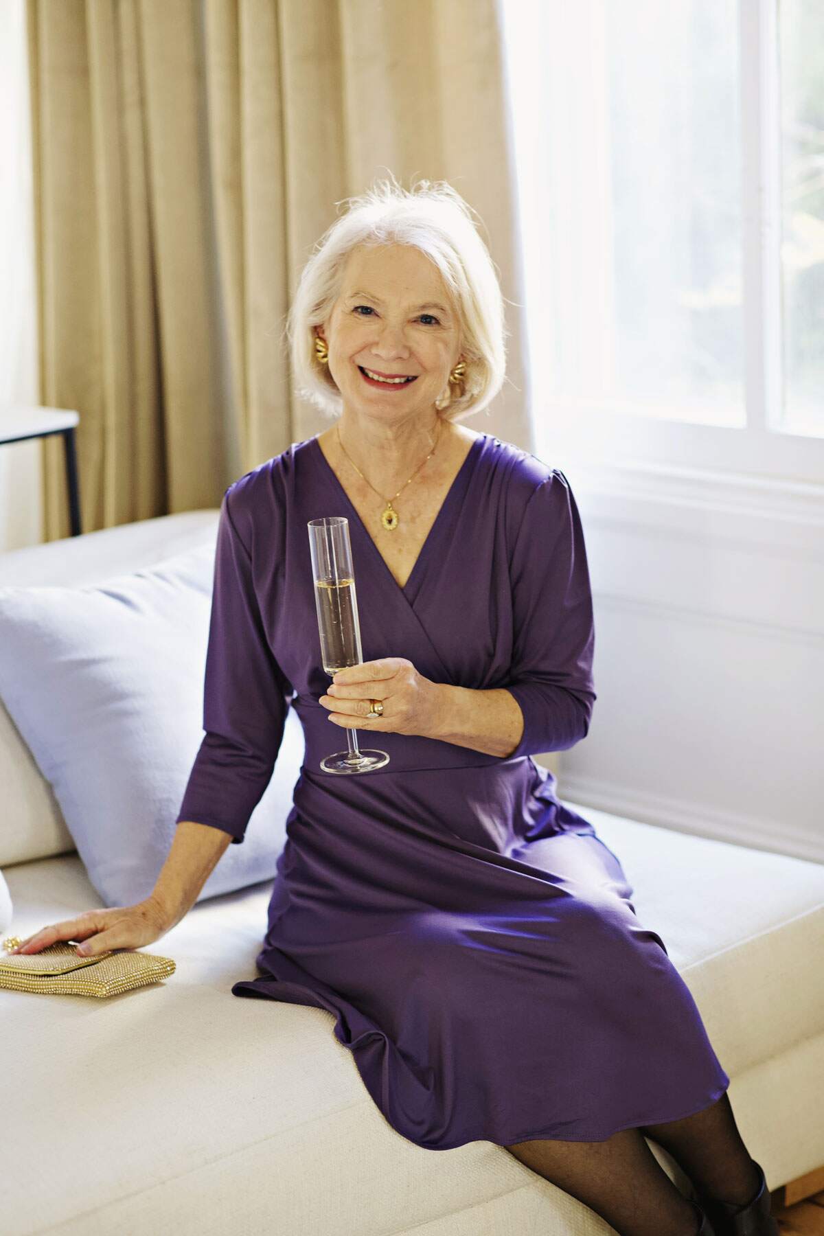 Megan Dress - Amethyst FINAL SALE