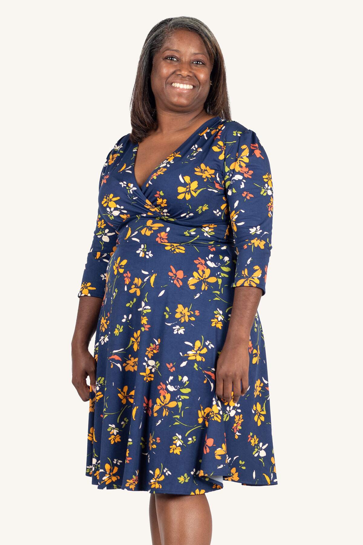 Megan Dress - Autumn Whispers