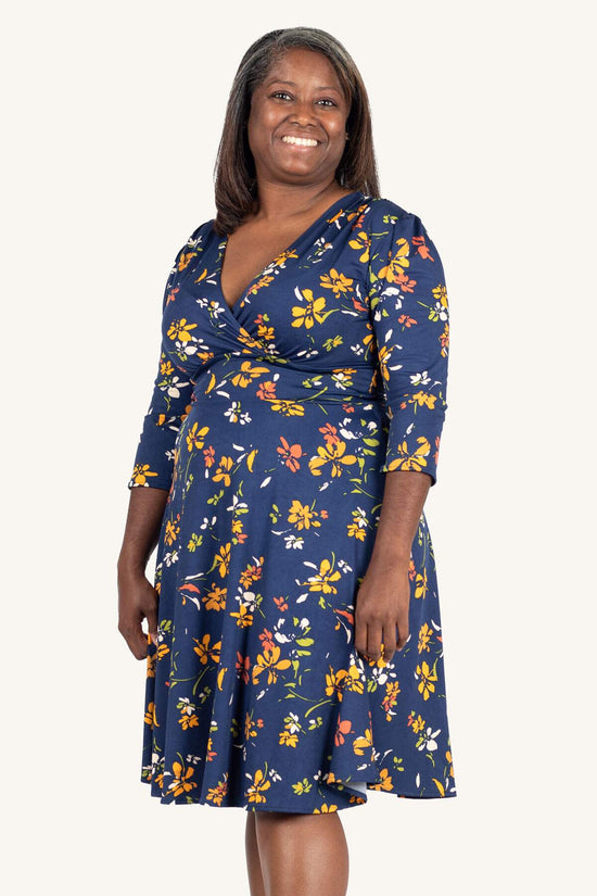 Load image into Gallery viewer, Megan Dress - Autumn Whispers
