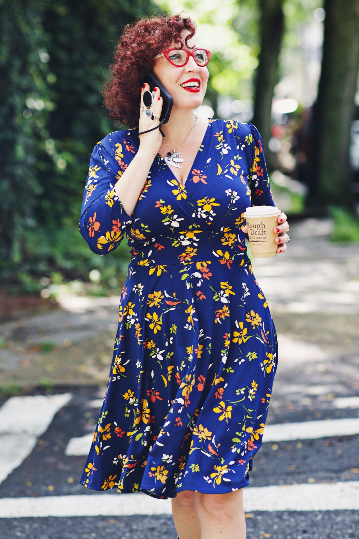 Megan Dress - Autumn Whispers