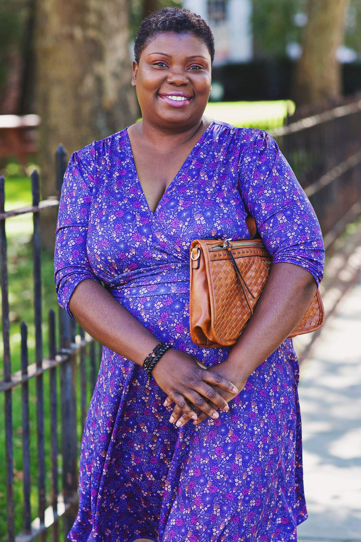 Megan Dress - Periwinkle Twinkle
