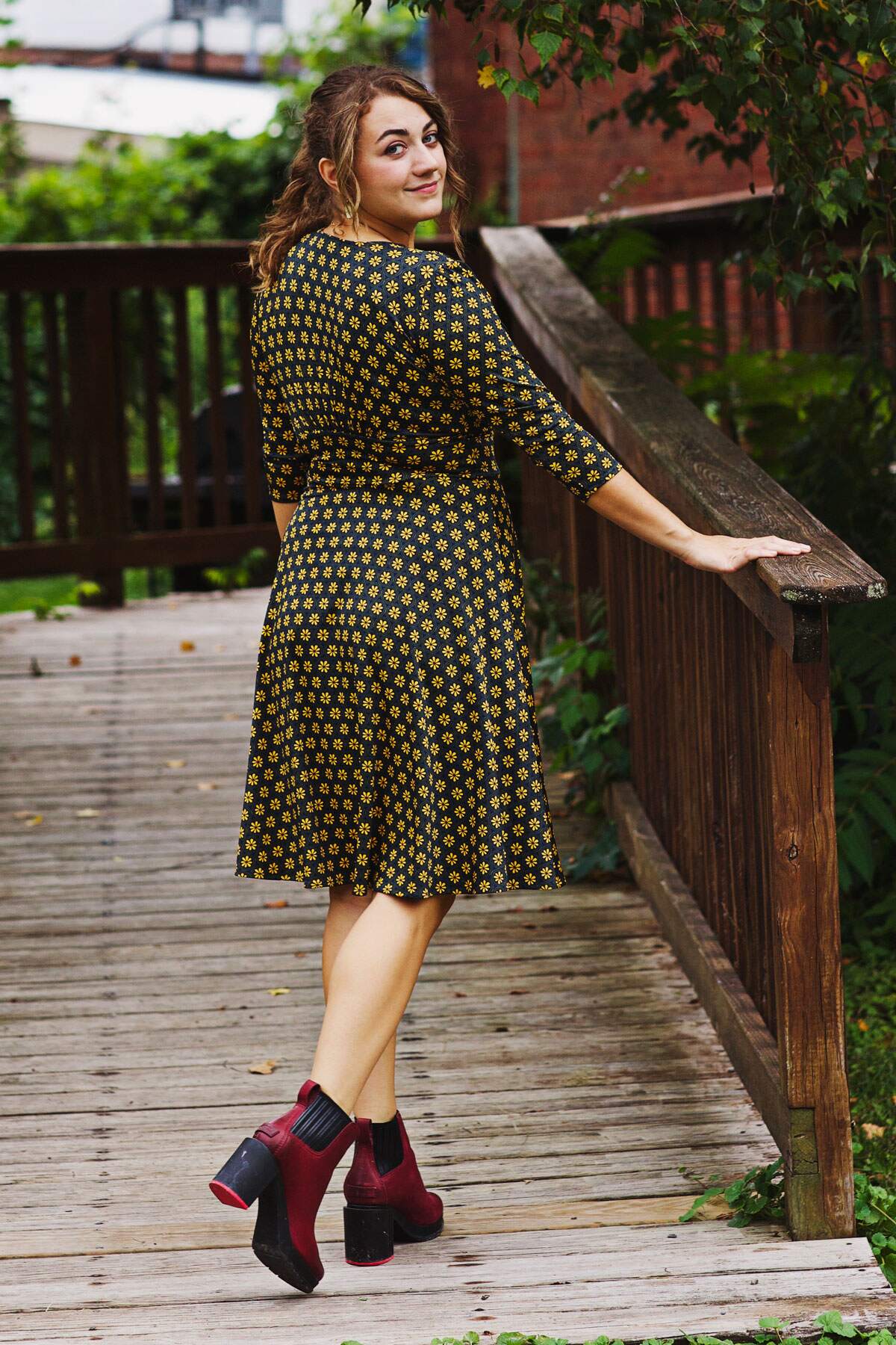 Megan Dress - Harvest Floral