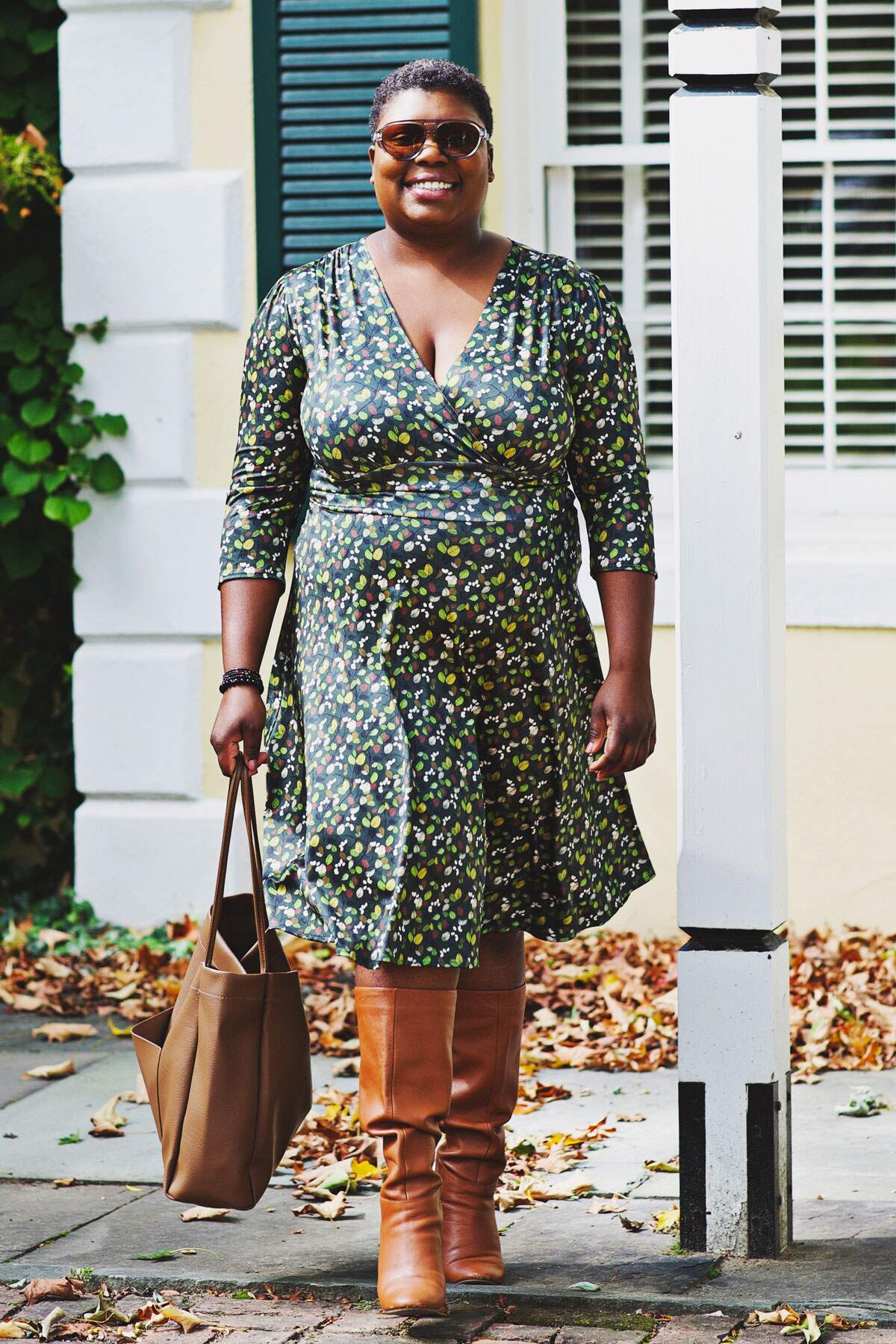 Megan Dress - Olivewood