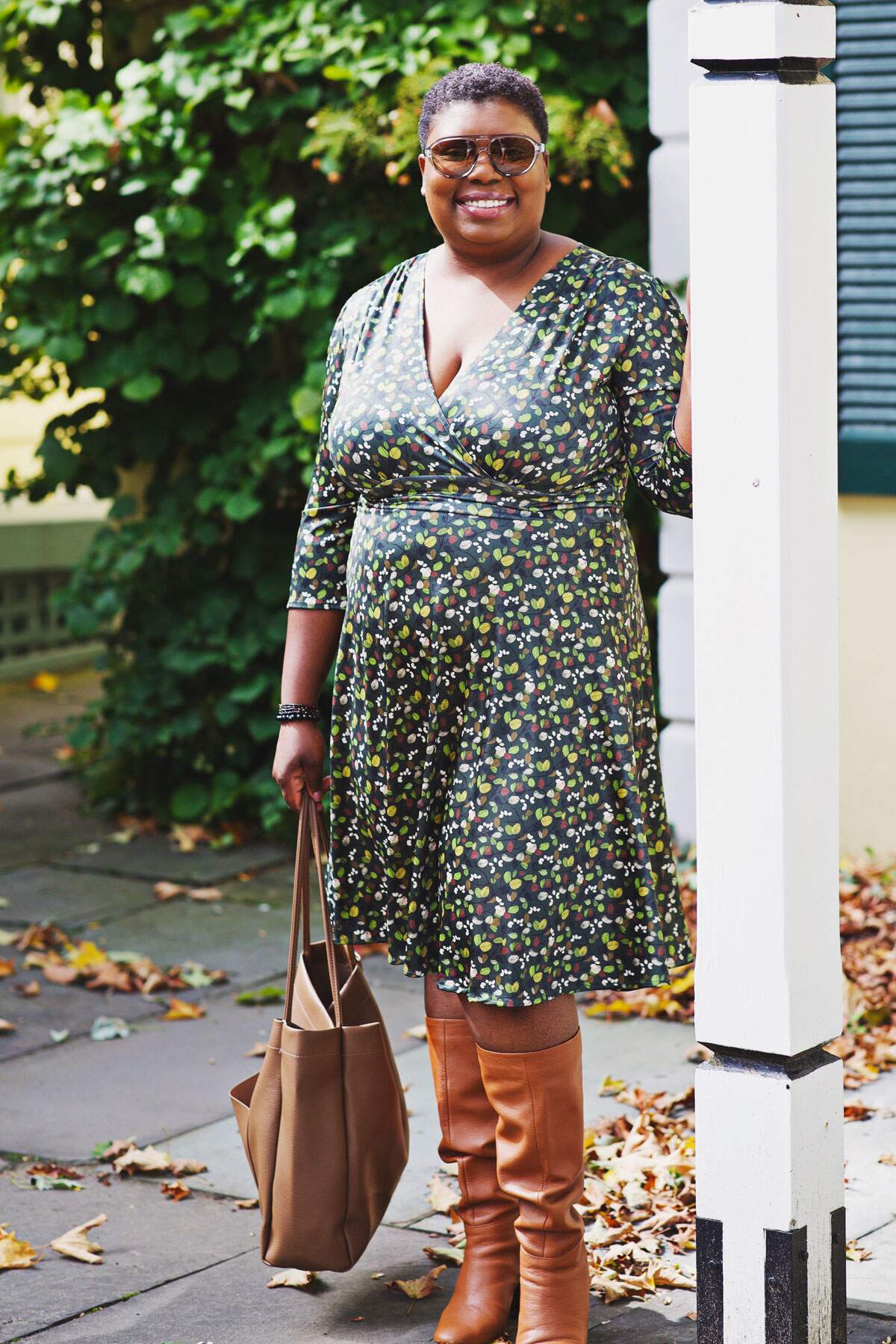 Megan Dress - Olivewood