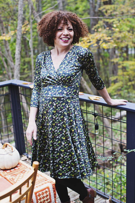Megan Dress - Olivewood