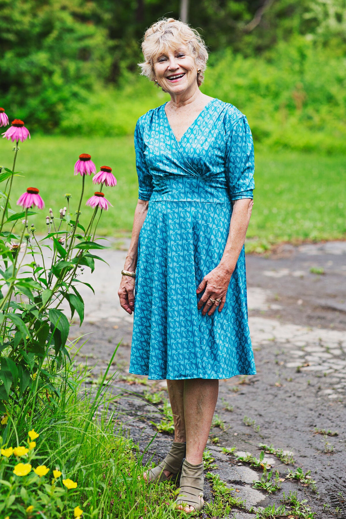 Megan Dress - Teal Appeal