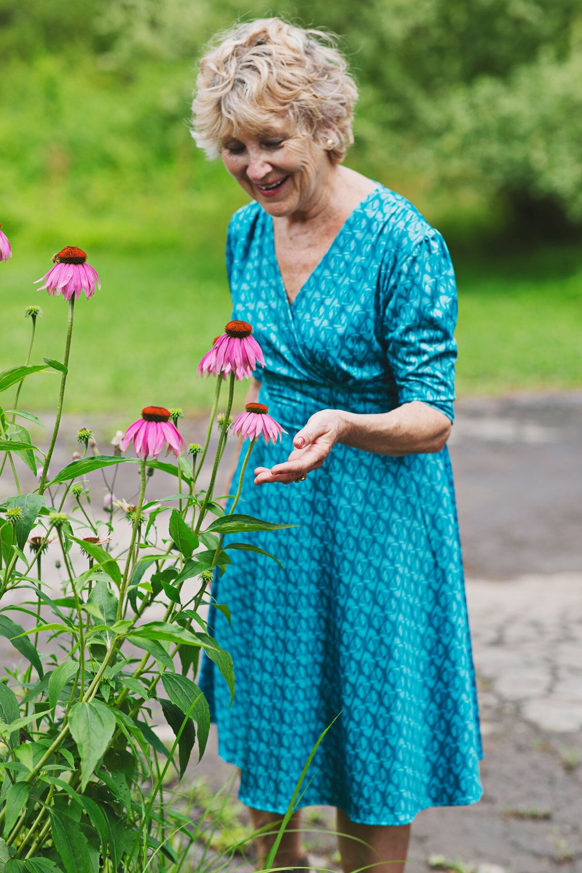 Megan Dress - Teal Appeal