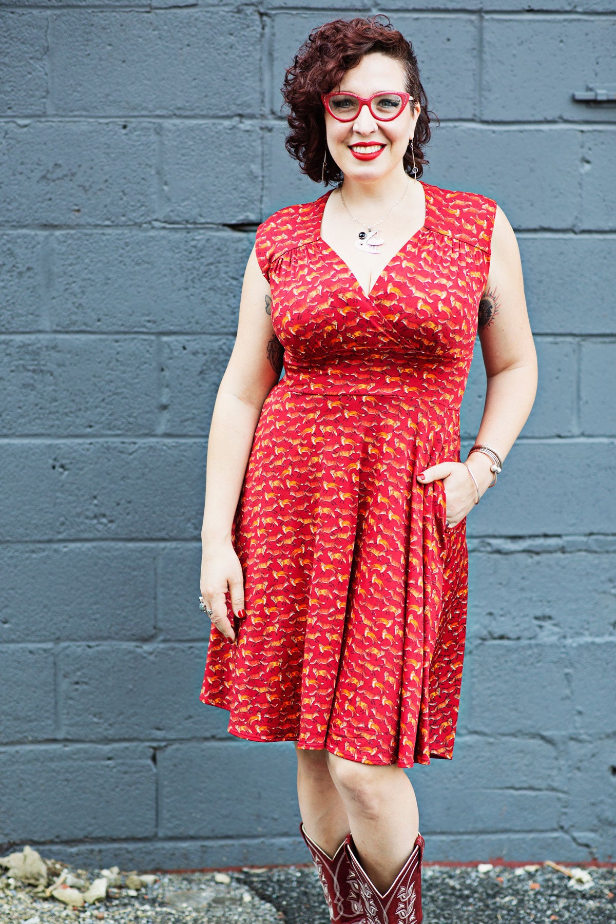 Nora Dress - Foxy