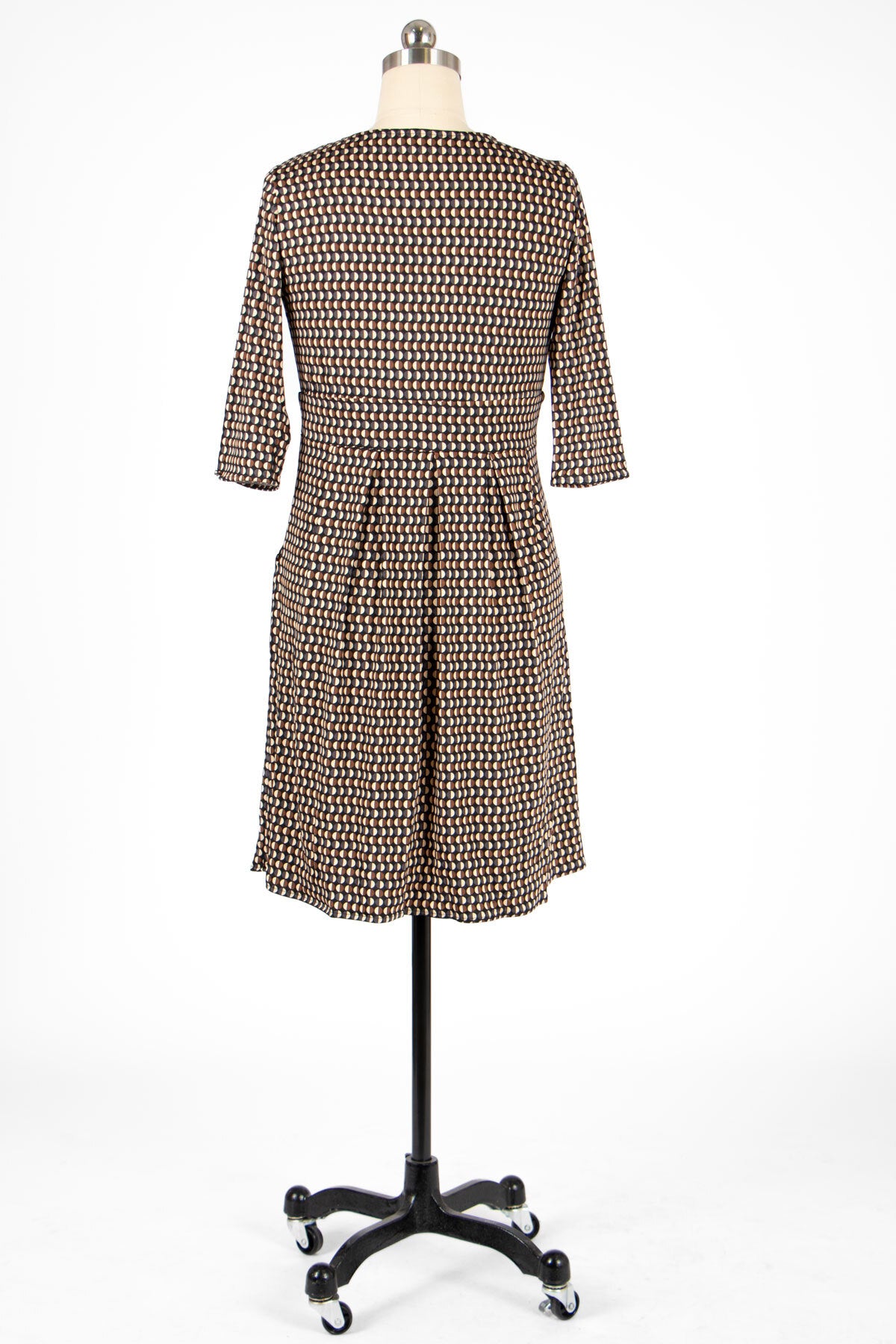 Penelope Dress - Chestnut Half Moons