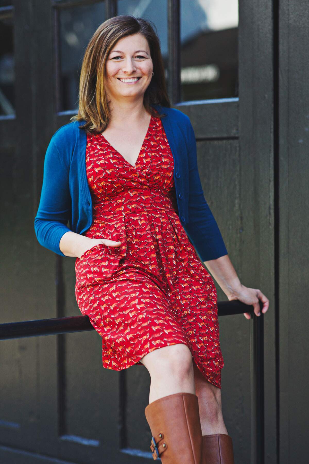 Penelope Dress - Foxy