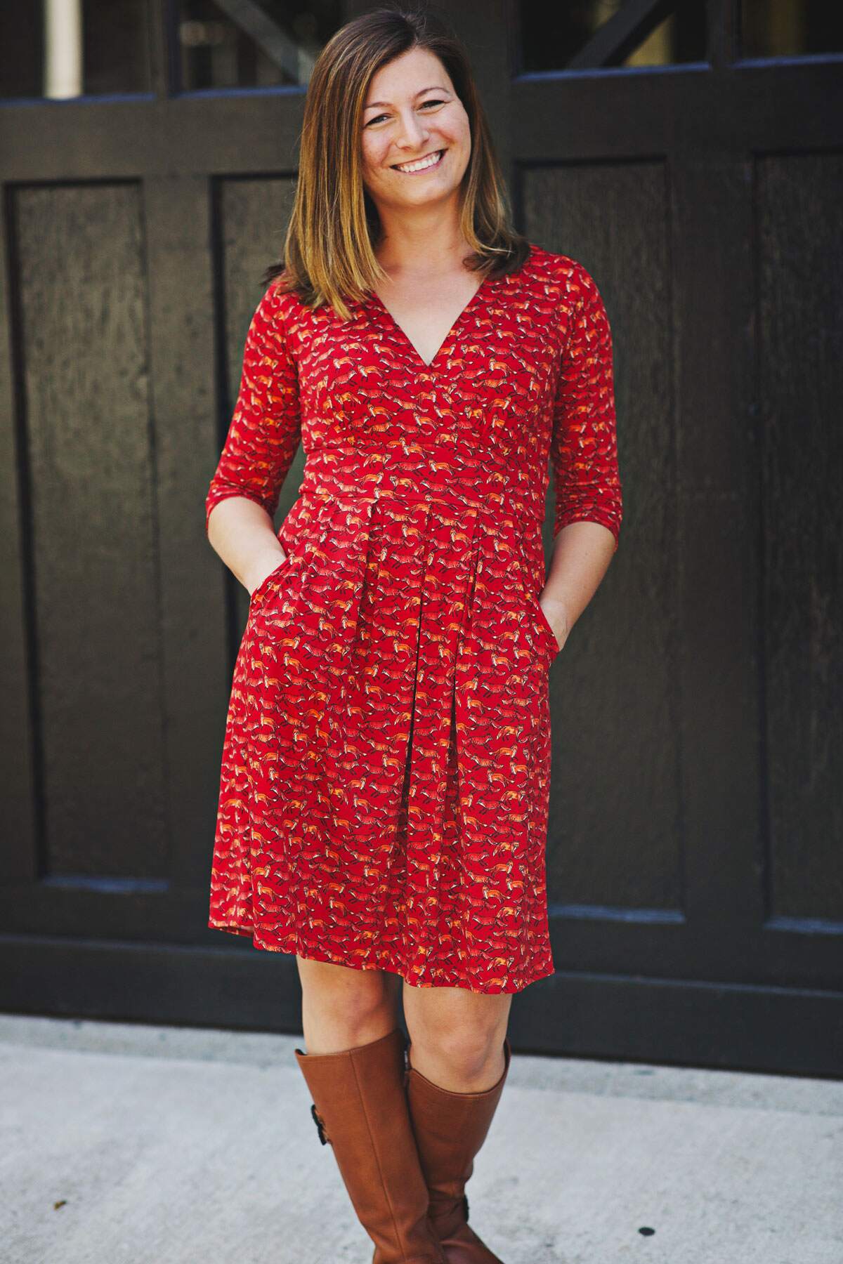 Penelope Dress - Foxy