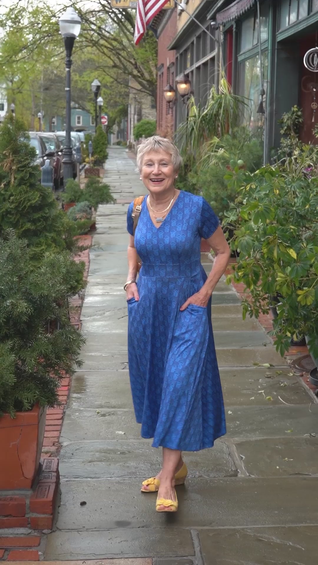 Cecelia Dress - Blue Ocean