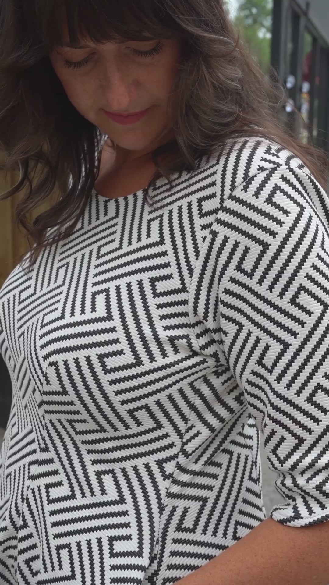 Mary Dress - Zig Zag