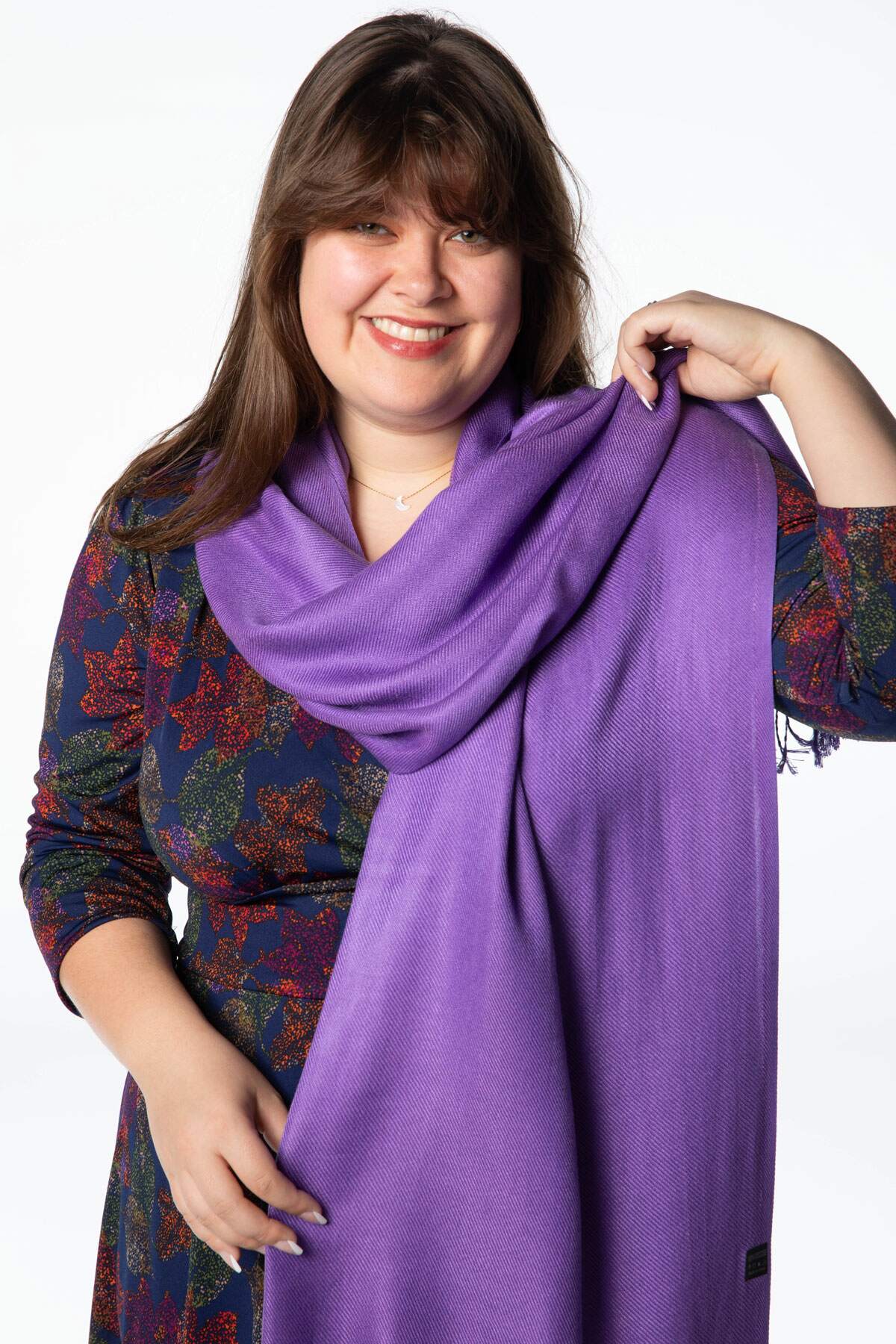 Purple Pashmina Scarf Karina Dresses purple-pashmina-scarf-karina-dresses