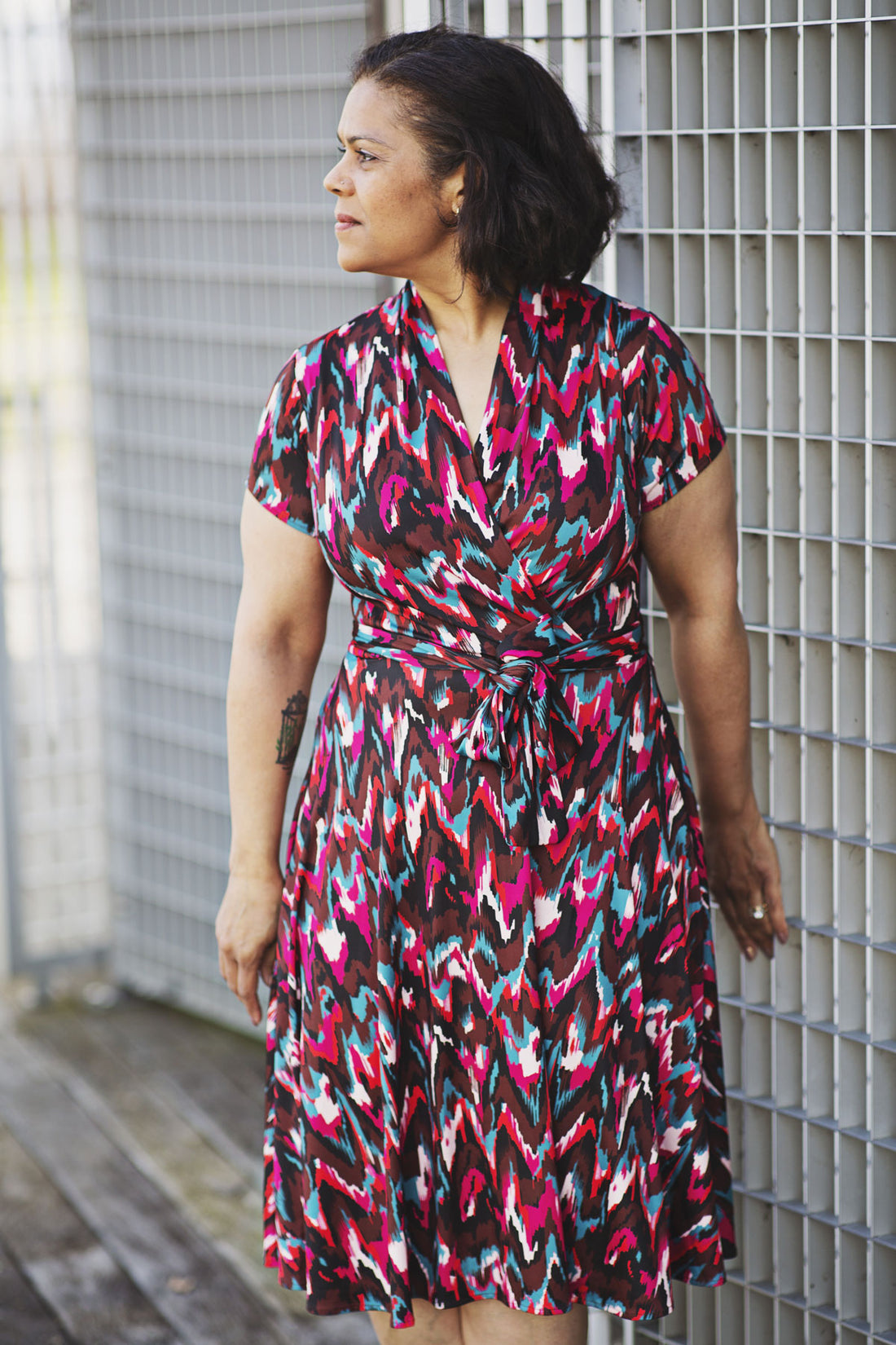 Ruby Dress - Ripple Effect – karina dresses
