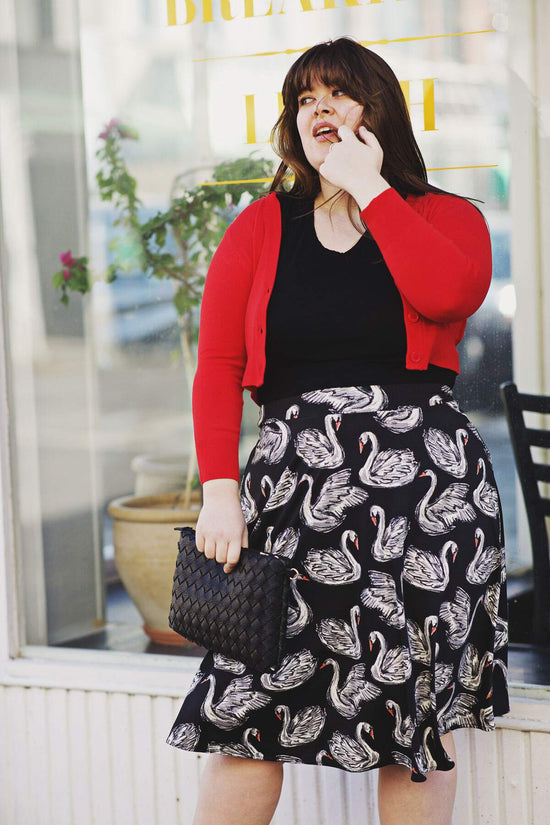 Sophia Skirt - Swans