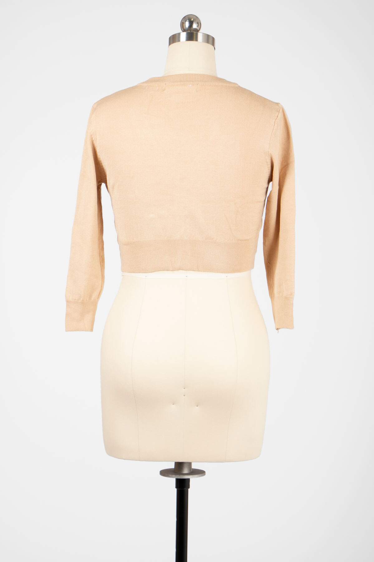 Taupe Cropped Cardigan XL Taupe Cropped Cardigan XL